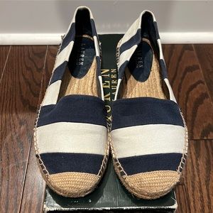 Authentic Ralph Lauren women Espadrilles